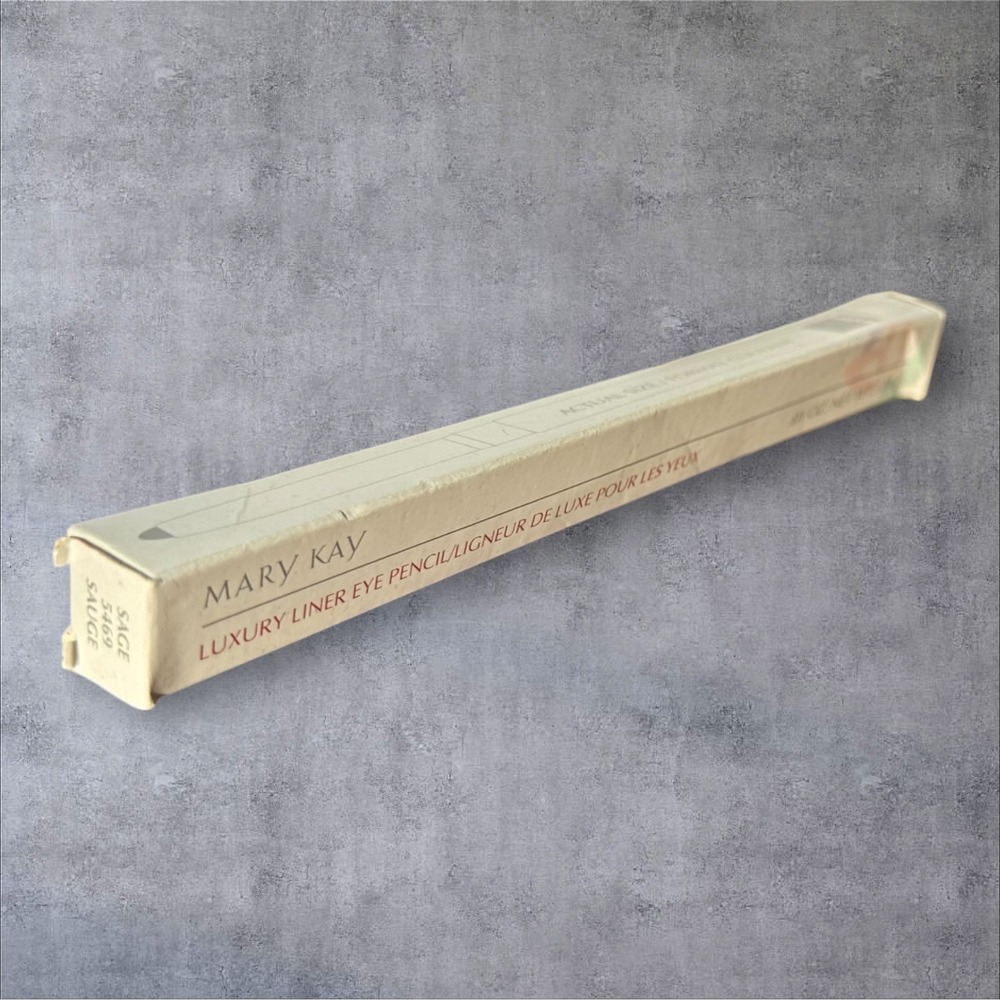 Mary Kay Luxury Liner Eye Pencil .01 oz Sage 5469 New‎ Box Vintage Green